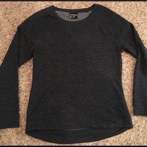 Dark gray sweatshirt